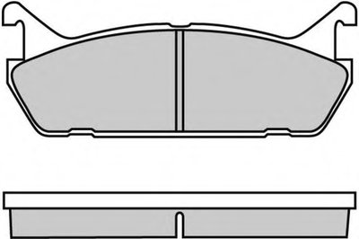 Комплект тормозных колодок, дисковый тормоз E.T.F. купить