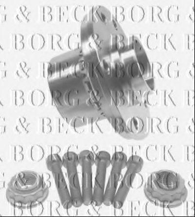 BWK1063 BORG & BECK - Комплект підшипника ступиці