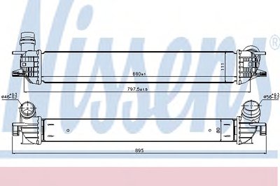 Интеркулер NISSENS купить