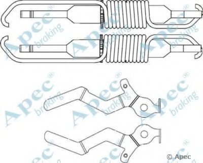 Система тяг и рычагов, тормозная система APEC braking купить