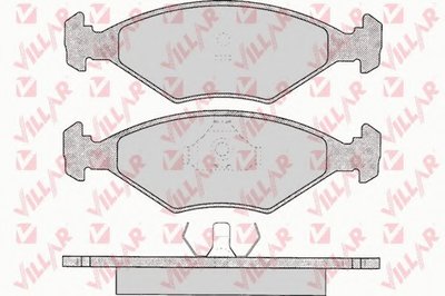 Комплект тормозных колодок, дисковый тормоз VILLAR купить