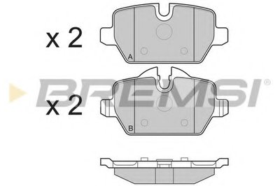 Колодки тормозные задние BMW 3(E90)/1(E81) 04-13 (TRW)