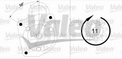 Стартер VALEO купить