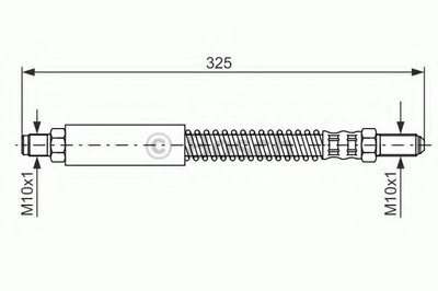 Тормозной шланг BOSCH купить
