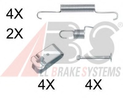 Комплектующие, стояночная тормозная система A.B.S. купить