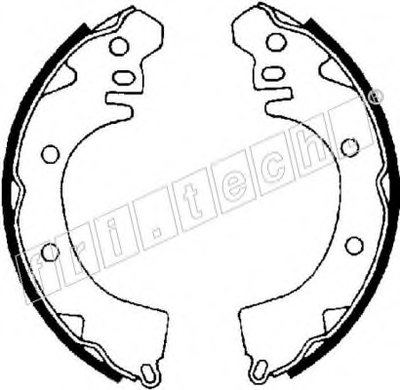 Комплект тормозных колодок fri.tech. купить