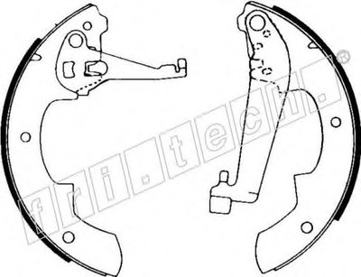 Комплект тормозных колодок fri.tech. купить