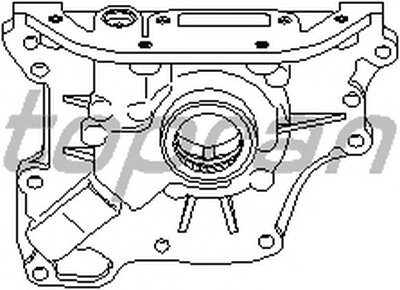 Масляный насос TOPRAN купить
