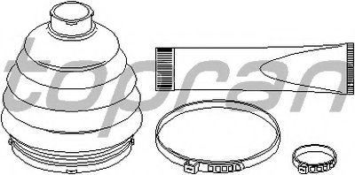Комплект пылника, приводной вал TOPRAN купить