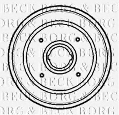 Тормозной барабан BORG & BECK купить