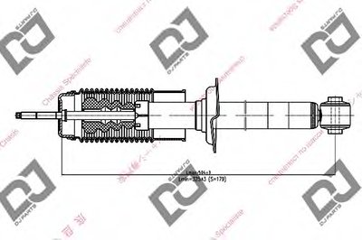 Амортизатор DJ PARTS купить