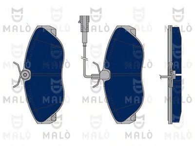 Комплект тормозных колодок, дисковый тормоз MALÒ купить