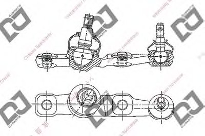 Шаровой шарнир DJ PARTS купить