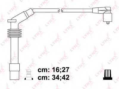 Комплект проводов зажигания LYNXauto купить