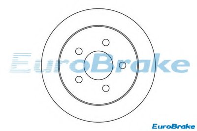 Тормозной диск EUROBRAKE купить