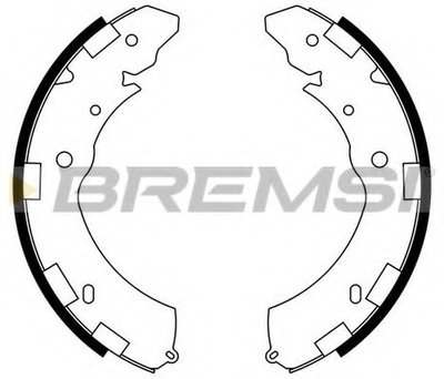 Комплект тормозных колодок BREMSI купить