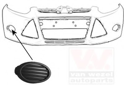Облицовка, бампер VAN WEZEL купить