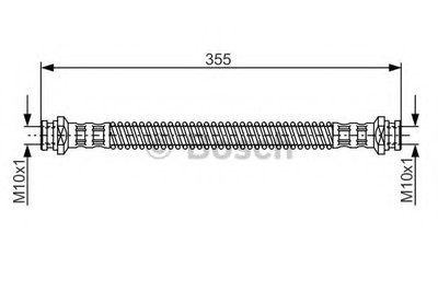 Тормозной шланг BOSCH купить