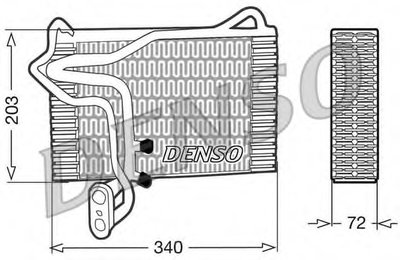 Испаритель, кондиционер DENSO купить