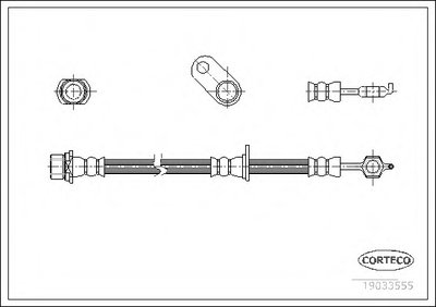 Тормозной шланг CORTECO купить
