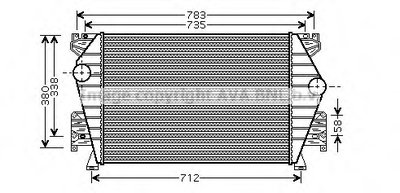 Интеркулер AVA QUALITY COOLING купить