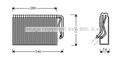 Испаритель, кондиционер AVA QUALITY COOLING купить