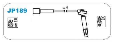 Комплект проводов зажигания JANMOR купить