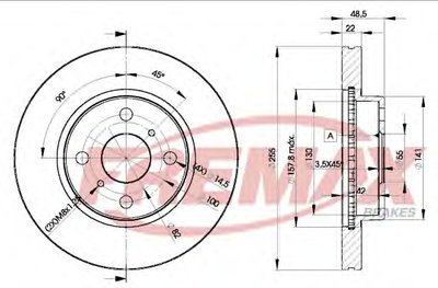 Тормозной диск Premium Carbon + FREMAX купить