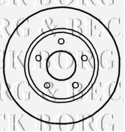 Тормозной диск BORG & BECK купить