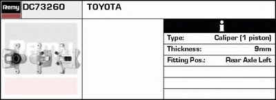 Тормозной суппорт Remanufactured REMY (Multiline) DELCO REMY купить