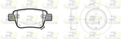 Комплект тормозов, дисковый тормозной механизм Dual Kit ROADHOUSE купить