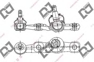 Шаровой шарнир DJ PARTS купить