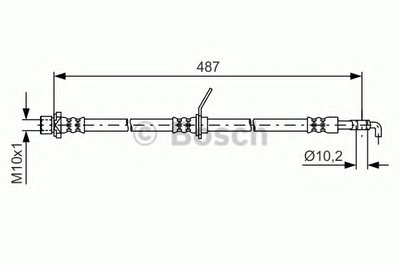 Тормозной шланг BOSCH купить