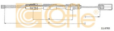 Трос, стояночная тормозная система COFLE купить