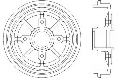 Тормозной барабан HELLA купить