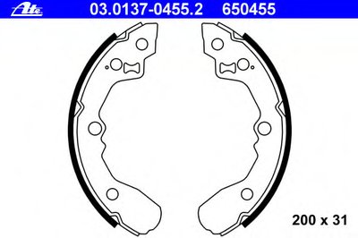 Комплект тормозных колодок ATE купить