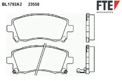 Колодки тормозные (передние) Subaru Forester/Imprza/Outbeck