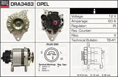 Генератор Remanufactured REMY (Light Duty) DELCO REMY купить