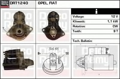 Стартер Remanufactured REMY (Light Duty) DELCO REMY купить