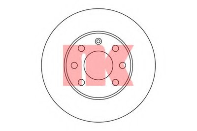 Диск гальмівний перед. Opel Corsa C 1.0I-1.2I 00- +ABS (240x20)