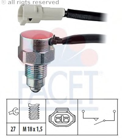 Выключатель, фара заднего хода FACET купить
