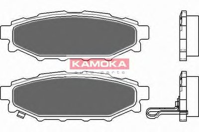 Колодка тормозная задняя Subaru Forester (12-) (MS7501) Masuma