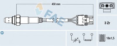 Лямда-зонд FAE купить