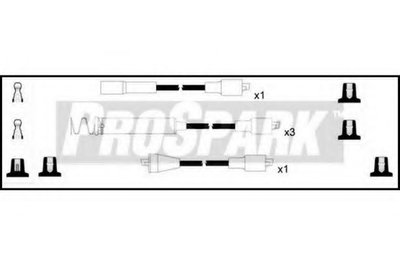 Комплект проводов зажигания ProSpark STANDARD купить