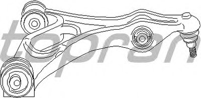 Рычаг независимой подвески колеса, подвеска колеса TOPRAN купить