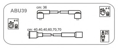 Комплект проводов зажигания JANMOR купить