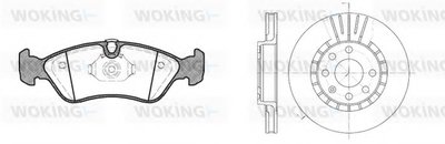 Комплект тормозов, дисковый тормозной механизм WOKING купить