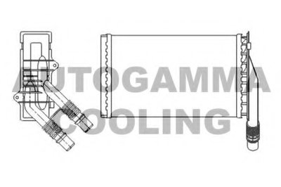 Теплообменник, отопление салона AUTOGAMMA купить