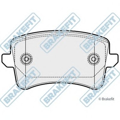 Комплект тормозных колодок, дисковый тормоз Brake Fit APEC braking купить