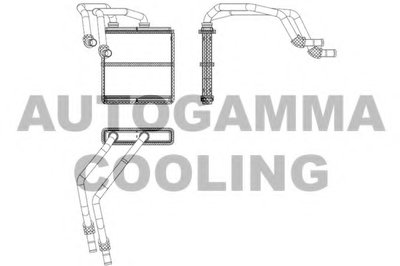 Теплообменник, отопление салона AUTOGAMMA купить